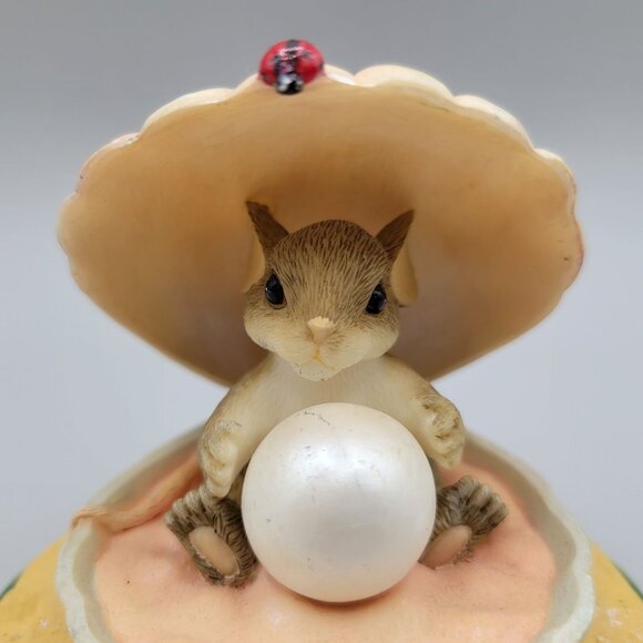 Charming Tails Candle Jar Topper You're My Treasure for Yankee Candles & More - Picture 2 of 9